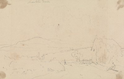 Shanklin Aşağı, Wight Adası by Capt. Thomas Hastings
