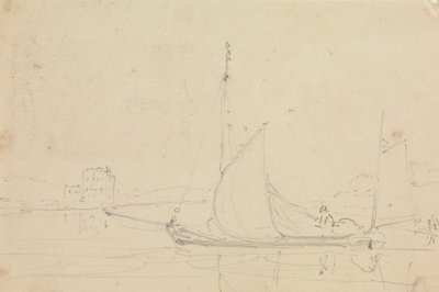 Yelkenli Tekne Çizimi by Capt. Thomas Hastings