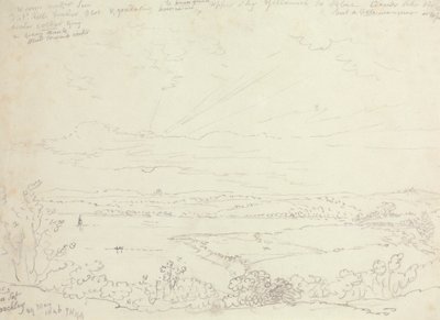 Gün Batımı, Beachley, 29 Mayıs 1846 by Capt. Thomas Hastings