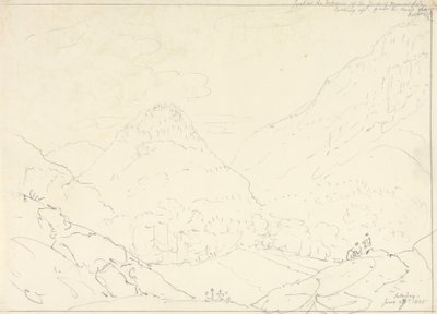 Borrowdale'in Çeneleri, 27 Haziran 1835 Cumartesi by Capt. Thomas Hastings