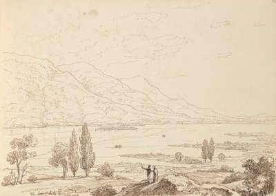 Lord Kenmare'den Aşağı Göl, Killarney, Eylül 1841 by Capt. Thomas Hastings