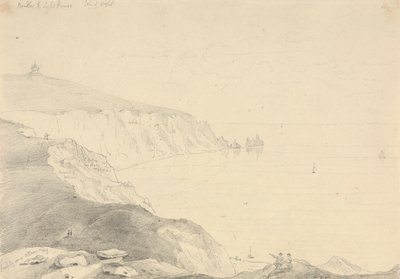 İğneler ve Deniz Feneri, Wight Adası by Capt. Thomas Hastings
