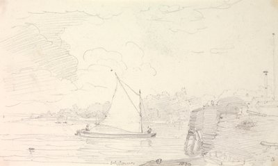 West Cowes, Wight Adası by Capt. Thomas Hastings