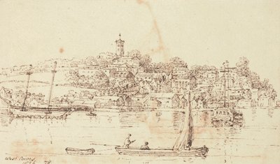 West Cowes, Wight Adası by Capt. Thomas Hastings
