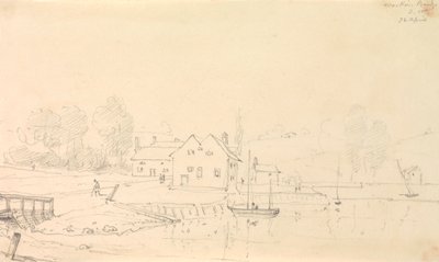 Wootton Köprüsü, Wight Adası by Capt. Thomas Hastings