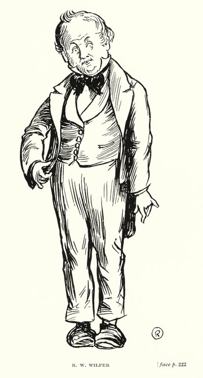 Dickens karakteri: RW Wilfer (taş) by Captain Edward Henry Handley Read