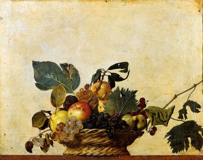 İtalyanca: Meyve Sepeti by Caravaggio