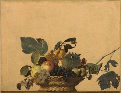 İtalyanca: Meyve Sepeti by Caravaggio
