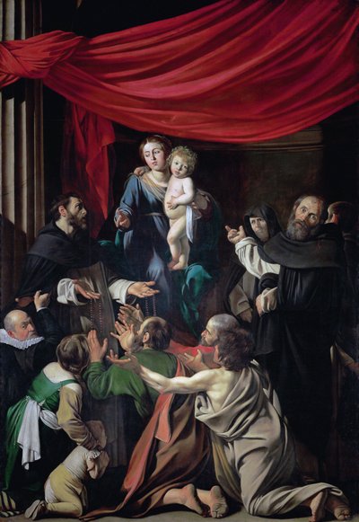 Tesbihli Meryem Ana by Caravaggio
