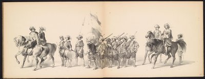 Leiden Öğrencilerinin Maskeli Balosu, 1850 (levha 10) 1629