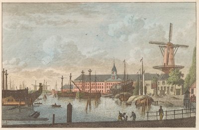 Admiraliteitsmagazijn Rotterdam, yak. 1790 Admiraliteits-Magazyn te Rotterdam / Rotterdam