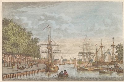 Middelburg Limanı, yaklaşık 1790 Middelburg Limanı / Le port de Middelburg (nesne üzerindeki başlık) by Carel Frederik Bendorp (I)