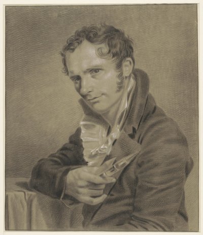 kendi portre by Carel Jacob van Baar