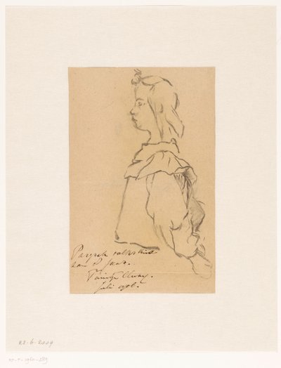 Sekiz yaşındaki Paris halk çocuğu by Carel Nicolaas Storm van 