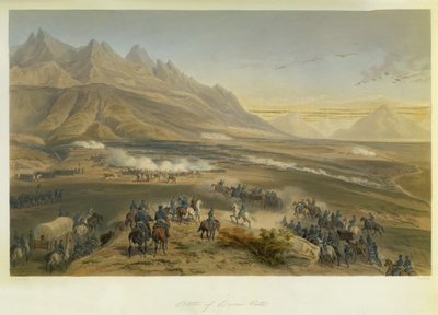 Buena Vista Savaşı by Carl (after) Nebel