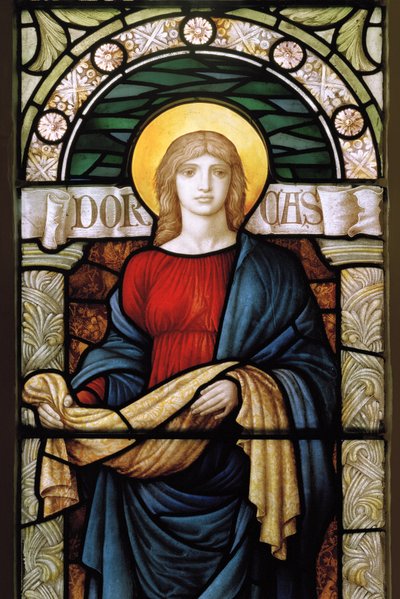 Dorcas, 1887 (vitray) by Carl Almquist