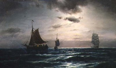 Mehtaplı Sularda Nakliye by Carl Bille