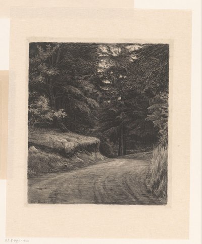 orman yolu by Carl Bloch