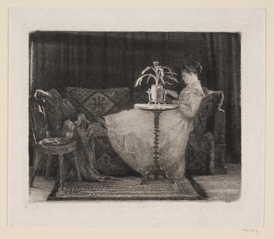 okuma bayan by Carl Bloch