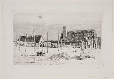 Hornbæk'te parti. Pazar sabahı by Carl Bloch