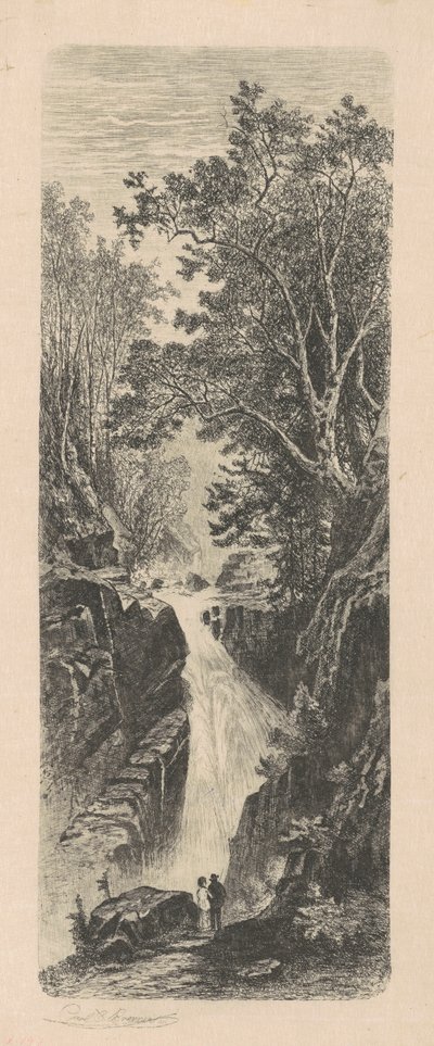 Şelale, Cumberland Dağları by Carl C. Brenner
