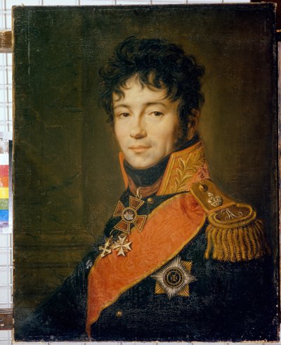 Portre du count Evgraf Fedotovich Komarovsky (1769-1843) - Peinture de Carl Christian Vogel von Vogelstein (1788-1868), huile sur toile, 67x52 cm - Kont Evgraf Fedotovich Komarovsky