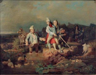 kavga eden değirmenciler by Carl Engel von Rabenau
