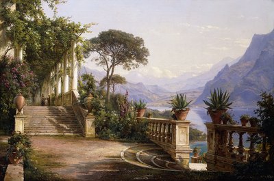 Loggia Fra Como, 1880 by Carl Frederick Aagaard