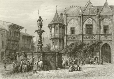 Rathhaus, Hildesheim by Carl Friedrich Heinrich Werner