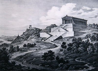Walhalla (lito) by Carl Friedrich Heinzmann