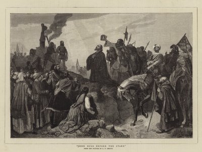 Bahisten Önce John Huss by Carl Friedrich Lessing