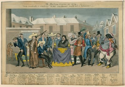 1824 için Mathew-Orama; veya, Amerika