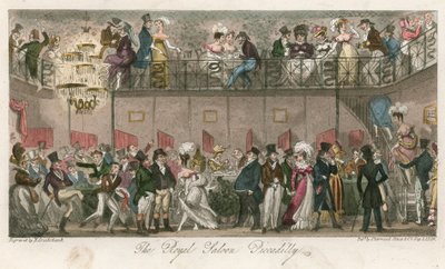 Kraliyet Salonu, Piccadilly by Carl Georg Adolph Hasenpflug