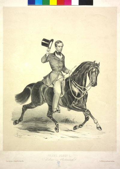 Avusturya İmparatoru I. Franz Joseph by Carl Goebel