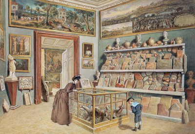Roma tuğlaları ile apsis odası by Carl Goebel d. J.