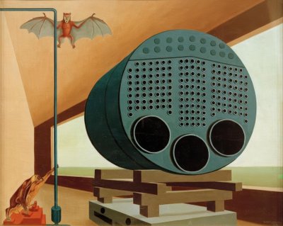Yarasa ile buhar kazanı by Carl Grossberg