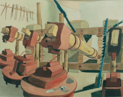 Hinterstein demircisi (Hindelang yakınında) by Carl Grossberg