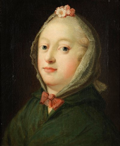 Louise, Danimarka Kraliçesi, c.1750 by Carl Gustaf Pilo