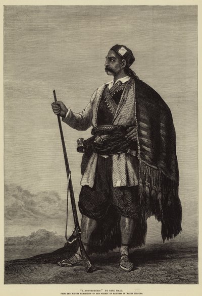 bir Karadağlı by Carl Haag