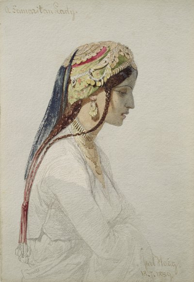 Bir Samiriyeli Hanım, 1859 by Carl Haag