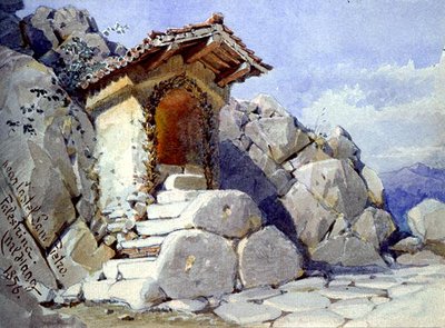 Madonnaletta, Castel San Pietro, Palestrina, Sabine Hills yakınlarındaki by Carl Haag