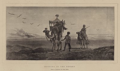 Çölde Sabah by Carl Haag