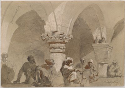 Pipo içenler, Kudüs by Carl Haag