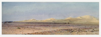Süveyş Yolundaki Kum Tepeleri, 1859 by Carl Haag