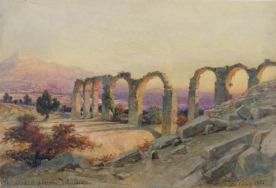 Salona Su Kemeri, Dalmaçya, 1854 by Carl Haag