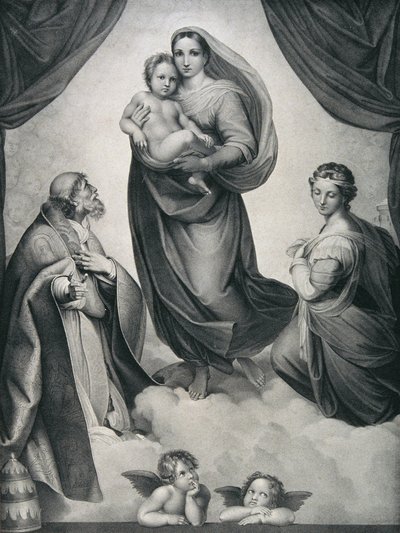 Sistine Madonna by Carl Heindel