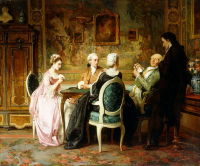 kart Oyunu, by Carl Heinrich Hoff