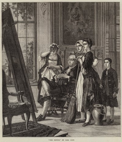 Eleştirmenler by Carl Heinrich Hoff