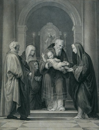 Tapınaktaki Teklif by Carl Heinrich Rahl