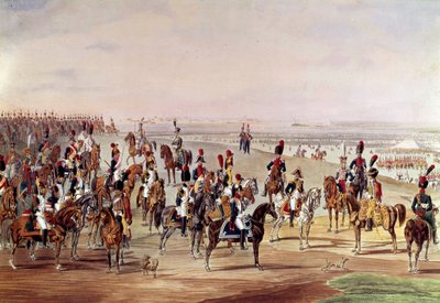 Fransız süvarilerinin genel resmi, 1809 dolaylarında Wilhem von Kobell